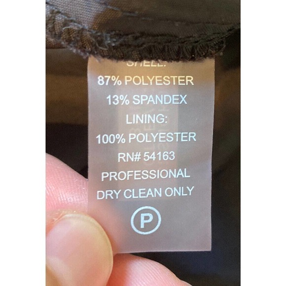 Calvin Klein Floral Sleeveless Dress Petite Size 0P Women’s Black Red - Picture 4 of 6